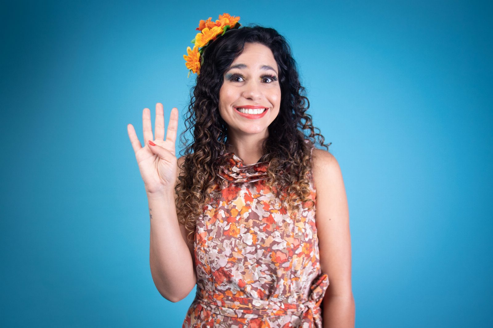 A Lelê, contadora de histórias
